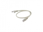 Патч-корд/ Патч-корд GoPower RJ-45 (m)-RJ-45 (m) 3.0м кат.5е ПВХ 26AWG серый в пакете (1/100) (00-00027474)