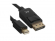 Миниатюра товара - Кабель GoPower miniDisplayPort (m)-DisplayPort (m) 1м ver.1.4 черный Premium Zip-Lock c подвесом (1/ (00-00032063)