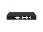 Коммутатор Falcon Eye FE-16FPG2S1 00-00330354 16x100Мбит/ с 2x1Гбит/ с 16PoE, (00-00330354)