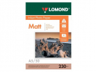 Фотобумага Lomond 0102069 A5/ 230г/ м2/ 50л./ белый матовое для струйной печати (0102069)