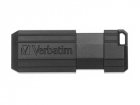 Usb накопитель Verbatim PINSTRIPE 8GB USB 2.0 Flash Drive (Black) (049062)