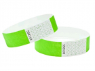 Упаковка браслетов (6 рулонов в упаковке) Zebra Wristband, Polypropylene, 1x11in (25.4x279.4mm); Direct thermal, Z-Band Direct, Adhesive closure, 1in (25.4mm) core, 200/ roll, 6/ box, Green (10004443-4)