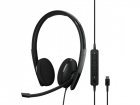 Гарнитура EPOS ADAPT 160 USB-С, стерео гарнитура с разъемом USB-C (Sennheiser SC 160 USB-С, 508354)