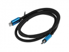 Кабель аудио-видео Premier 11236 HDMI (m)/HDMI (m) 1.5м. позолоч.конт. черный (11236)