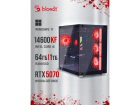 ПК Bloody BD-PC CZ79C3 MT i5 14600KF (3.5) 32Gb SSD1Tb RTX5070 12Gb Windows 11 Home 64 2.5xGbitEth WiFi BT 850W черный (RUS) (2129071) (2129071)