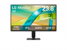 Монитор 23,8" LG 24U411B-B, IPS, 1920x1080, 5ms , 250cd, 144Hz, HDMI, black, Ex (24U411B-B)