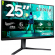 Миниатюра товара - Монитор Philips 25M2N3200U 24, 5 16:9 Fast IPS 1920x1200 300Hz (OC 310Hz) 1ms 400cd 2xHDMI 1xDP HAS 130mm Internal Dark Grey 100x100/ Philips 25M2N3200U 24, 5 16:9 Fast IPS 1920x1200 300Hz (OC 310Hz) 1ms 400cd 2xHDMI 1xDP HAS 130mm Internal Dark Grey 100x100 (25M2N3200U)