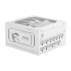 Блок питания ПК MSI MAG A1000GL PCIE5 White 1000W, 80+ Gold, полностью модульный, ATX 3.1, PCIE5.1, БЕЛЫЙ, RTL (306-7ZP9B51-CE0)
