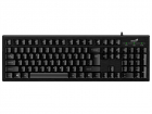 Клавиатура Genius Smart KB-101 Black USB (Hairline design), программируемая мультимедийная с технологией SmartGenius, классическая раскладка, клавиш 105, провод 1.5 м (31300006411)