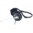 Гарнитура Genius HS-300N, затылочная дужка, 2х mini jack 3.5mm, регулятор громкости на проводе (31710146100)