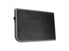 Внешний корпус для HDD/ SSD AgeStar 3UB2A14 SATA II пластик/ алюминий черный 2.5" [3UB2A14(BLACK)], (3UB2A14(BLACK))