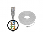 4PH Кабель LAN витая пара 100m в бухте, UTP кат.5e, CCA 4Px7/ 0.2mm (24AWG), многожильный (Stranded), белый, 4PH-R90895, (4PH-R90895)
