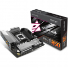 Материнская плата Sapphire B850M NITRO+ WIFI B850, AM5, 4*DDR5, 2*PCIEx16, 2*M.2, 2*TypeC, 3*USB3.2Gen2, 2*USB3.2Gen1, 6*USB2.0, 4*SATA3.0, 2.5G, DP, HDMI, M-ATX, RTL (52123-01-40G)
