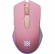 Миниатюра товара - Мышь Defender Pandora GM-502 розовый оптическая 3200dpi silent беспров. USB 6but (52501) (52501)