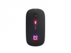 Defender Беспроводная оптическая мышь Touch MM-997 черн, 2.4+BT, RGB, 400mAh, бесшумная, (52997)