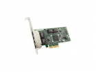 Контроллер DELL Broadcom 5719 QP 1Gb Network Interface Card, Low Profile, CusKit (W0N4T) (analog 540-11147)