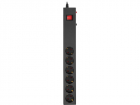 Сетевой фильтр Buro 600SE-3-B 3м (6 розеток) черный (коробка) (600SE-3-B)