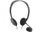 Defender Компьютерная гарнитура Aura 102 черный, кабель 1, 8 м, (63102)