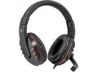 Defender Игровая гарнитура Warhead G-160 черный, кабель 2, 5 м, (64113)