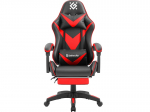 Изображение для Defender Игровое кресло Minion Чер/ Крас, класс 4, PU, подножка (64325) — 2 из 2