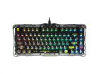 Игровая клавиатура/ Механическая беспроводная клавиатура Gravastar Mercury K1 Lite XTAL BLK RU (6972448924412)