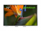 Интерактивный дисплей Интерактивный программно-аппаратный комплекс Geckotouch Interactive 75SL (4к, Android 14.0, IR, Cam, LAN, Wi-Fi, BT, USB Type A/B/C, HDMI(3), DP, VGA, RS232) в комплекте с настенным креплением (75SL.NV1)