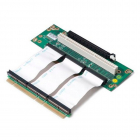 Raiser card Chenbro Riser card, 2U, 2-Slot, PCI-e 16x 1slot & 64bit PCI-X, Cable Link 100mm (80H09323201B0) (80H09323201B0)