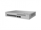 Коммутатор HUAWEI eKit S310S-8T2X (L2+, 8*10/ 100/ 1000BASE-T ports, 2*10GE SFP+ ports, built-in AC power, Fanless), (98012459)