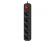 Миниатюра товара - Сетевой удлинитель Defender G530 3м (5 розеток) черный (коробка) (99342)