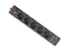 Сетевой фильтр Defender DFS 755 5, 0 м, 5 розеток, 2xUSB, 2.1A, (99755)