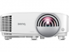 Проектор BenQ Projector MW826STH DLP, 1280x800 WXGA, 3500 AL, 20000:1, 0.49 T/ R, HDMIx2, VGAx2, Audio-in-2, Sound 10W, USB Power, Lan-control, Digital shrink and shift, interactive ready, wireless ready, antid