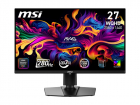 Монитор MSI MAG 271QP QD-OLED X28 26, 5" 16:9 WQHD(2560x1440) QD-OLED Flat, True Black 400, 0.03ms(GTG), 1, 5M:1, HDR Brightness 1000nits, 2xHDMI, DP, Type-C, Tilt, Swivel, Height, Pivot, VESA, 280Hz, Black, 1y w-ty, (9S6-3CF19T-010)