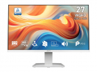 Монитор MSI PRO MP273QW E14 27" 16:9 WQHD(2560x1440)IPS Flat, 4ms(GTG), 1500:1, 100M:1, 300nit, 178/ 178, 2xHDMI , 1xDP, Speaker, Tilt, VESA, 144Hz, White, 1y w-ty (9S6-3PE2CH-059)