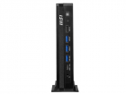 Персональный компьютер MSI Pro DP10 A14MG Mini Core i5-13500 (2.5GHz), 16Gb(16*1) DDR5 SO-DIMM, 512GB SSD M.2, Intel Graphics, noDVD, WiFi, BT, 120W, noOS, 1y war-ty, Black (9S6-B21011-031)