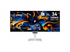 Монитор MSI 34" Max MAX 341QPXW14G белый QD OLED LED 21:9 HDMI полуматовая HAS 250cd 178гр/178гр 3440x1440 144Hz DP UW USB 8.9кг (9S6-3PFB9T-011)