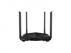 Маршрутизатор Tenda AC10 Двухдиапазонный гигабитный Wi-Fi роутер AC1200 до 300 Мбит/ с на 2, 4 ГГц + до 867 Мбит/ с до 5 ГГц, LAN 3x1 Гбит/ с, WAN 1x1 Гбит/ с, 4*5dBi внешние антенны, (AC10 T)