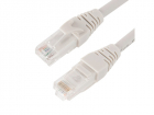 Патч-корд Ethernet, категория CAT 6, RJ45 штекер > RJ45 штекер, экранированный F/ UTP, цвет: серый, оболочка LSZH. Длина 5 м (ADV6-FPC05-LG)