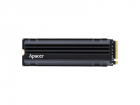 Твердотельный накопитель Apacer SSD AS2280Q4U 2TB M.2 2280 PCIe Gen4x4, R7400/ W7000 Mb/ s, 3D NAND, MTBF 1.6M, NVMe, 1500TBW, Retail, Heatsink, 5 years (AP2TBAS2280Q4U-1)