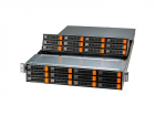 Платформа для сервера/ Supermicro Storage Server ASG-2015S-E1CR24L 2U (1x AMD EPYC 9004/ 9005 / 12x DDR5 RDIMM / 24x HS 3.5" SATA/ SAS* / 2x HS 2.5" SATA rear / 2x M.2 NVMe (up to 22110) / 2x PCIe 5.0 x16 / 2x PCIe 5.0 x8 / no LAN (2x AIOM with OCP 3.0 support) / 2x 1600W Power) (ASG-2015S-E1CR24L)