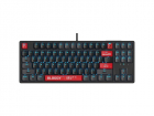 Клавиатура A4Tech Bloody AT87 механическая черный/красный USB for gamer LED (AT87) (AT87)