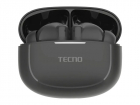 Гарнитура Tecno Buds 4 Air BD04 черный беспроводные bluetooth в ушной раковине (BD04 AIR BLACK) (BD04 AIR BLACK)