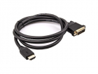 Кабель HDMI AM/DVI(24+1)M, 1.5м, CU, 1080P@60Hz, VCOM <CG484G-1.5M> (CG484G-1.5M)