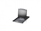 8-портовый KVM-переключатель с ЖК-дисплеем 19'' Slideaway/ SINGLE RAIL 8P PS/ 2-USB LCDKVM 19INCH, (CL1308NR)