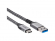 Миниатюра товара - Кабель Кабель USB3.2 Gen2, AM->CM, 10Gbs, All Shell 1м VCOM <CU401M-1M>, (CU401M-1M)