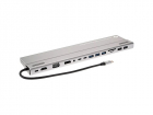 Адаптер/ Адаптер TypeC -->3*USB3.0+2*USB2.0+VGA+RJ45+SD+TF+AUD+HDMI+DP+2*USB3.1 Data+PD<CU4703>, (CU4703)
