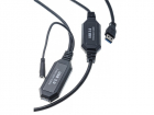 Кабель-адаптер/ Кабель-адаптер USB3.0-repeater, удлинительный активный <Am-->Af> 10м VCOM <CU827>, (CU827-10M)