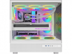 корпус Formula V Line Crystal Z8 White, ATX, Left side Tempered Glass, Dual Front Panel with Tempered Glass & Mesh, TYPE-C*1, USB3.0*2 (CRYSTAL Z8 WHITE)