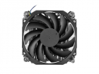 Кулер для процессора ПК/ CPU Cooler Foxline DB32i (125W, 4-pin PWM, 32mm, Al/ Cu, 4x6mm, 1x90mm, 41.46CFM, 33dBA, 3400RPM, S: 1851/ 1700/ 1200/ 115X, Black) (DB32I)