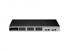 Коммутатор/ DES-3526_RFB/ A33 Refurbished unit, E-Caps and fans are new, clean, fully tested, well-packed with Cable Diagnostics support, plastic front panel, power cable and 19' rack mounts.Managed L2 Switch 24x100Base-TX, 2xCombo 1000Base-T/ SFP, CLI, RS-232 Console, RPS, H/ W A3. (DES-3526_RFB/ A33)