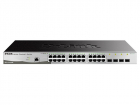 Коммутатор/ DGS-1210-28/ ME/ P/ B Managed L2 Metro Ethernet Switch 24x1000Base-T, 4x1000Base-X SFP, Surge 6KV, CLI, RJ45 Console, RPS, Dying Gasp, power supply unit with UPS function (DGS-1210-28/ ME/ P/ B2A)